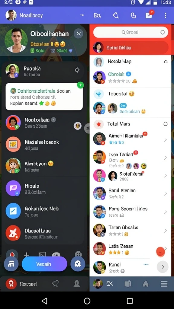 567luck - Tampilan menu utama yang menarik dan intuitif.