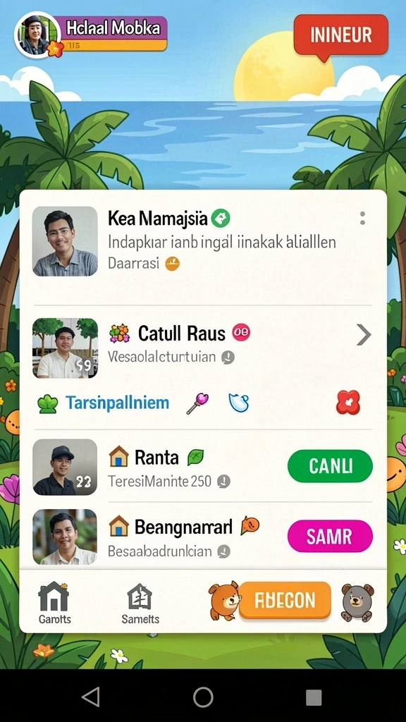 popwin - Tampilan awal aplikasi dengan antarmuka yang user-friendly.