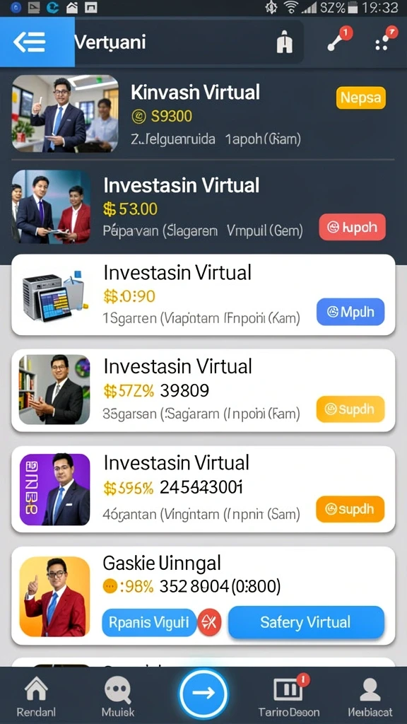sunda777 - Screenshoot aksi seru dalam permainan.